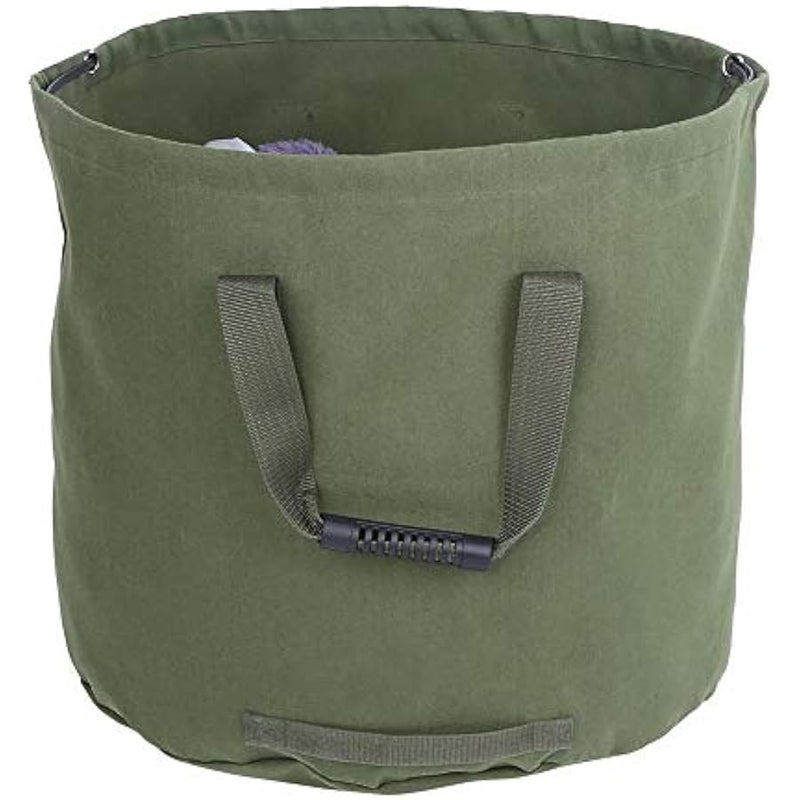 Yosooo Portable Waterproof Reusable Canvas Garden Lawn Leaf Trash Waste Bag Multifunctional Container Storage Tote - Image 1